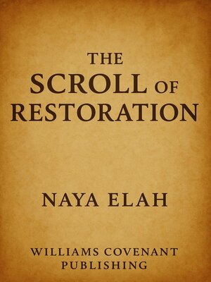 cover image of The Scroll of Restoration